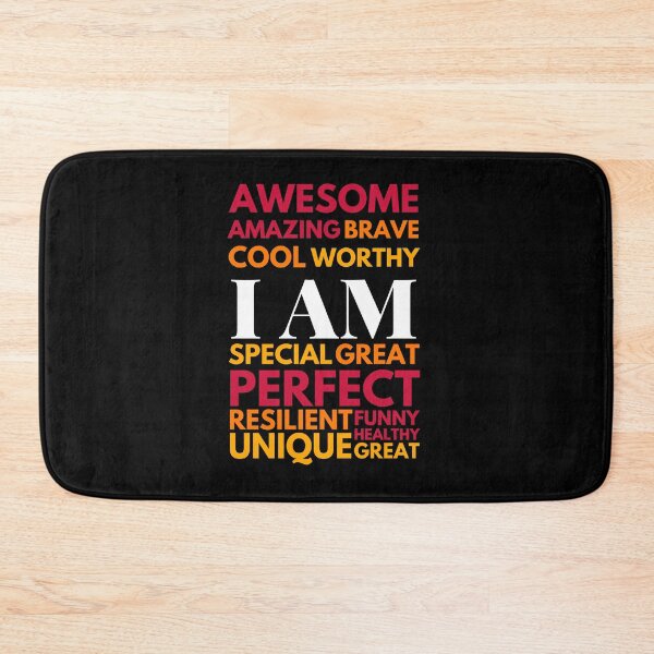 Item preview, I Am Affirmation quotes designed and sold by wildpiksel.