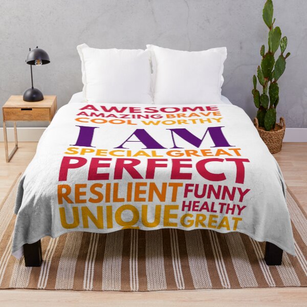 Item preview, I Am Affirmation quotes designed and sold by wildpiksel.