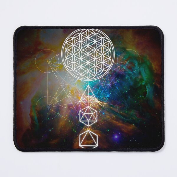 Item preview, Flower of Life Platonic Solids Sacred Geometry designed and sold by Bluepress.