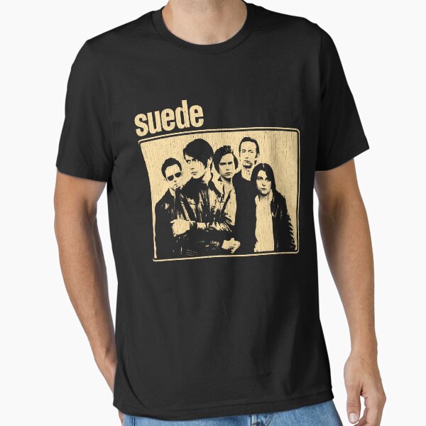 Suede Distressed Vintage Style 90s