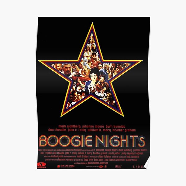 "Boogie Nights " Poster for Sale by weltyhoward Redbubble
