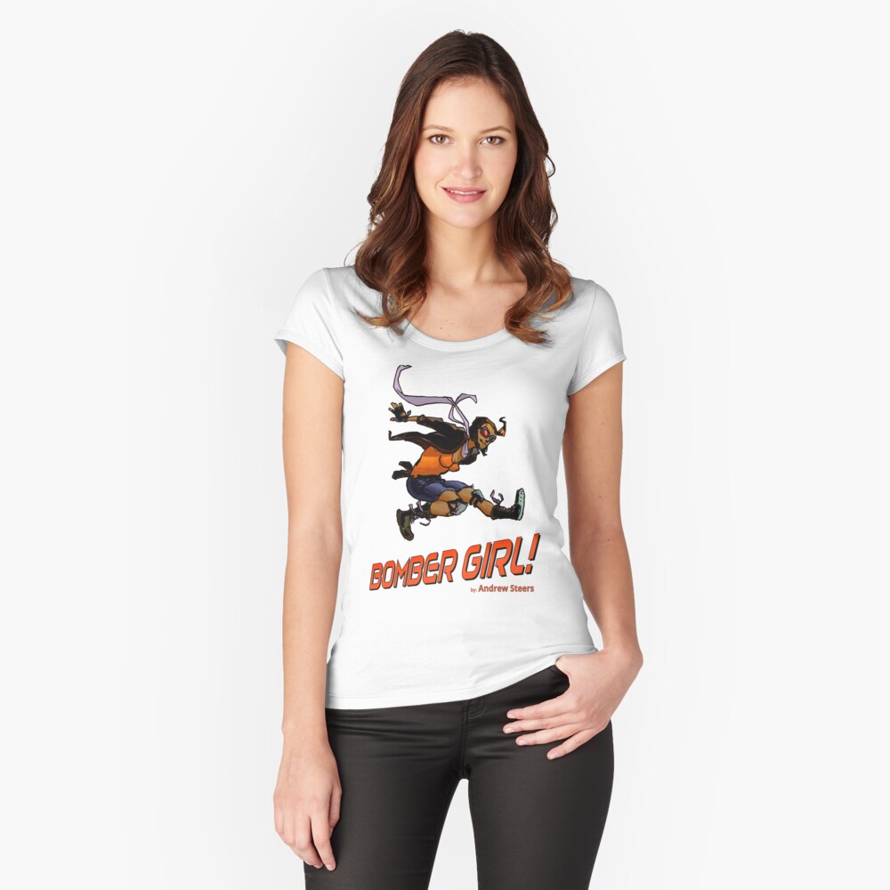 Item preview, Fitted Scoop T-Shirt designed and sold by AndrewSteers.
