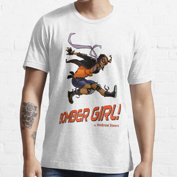 BOMBER GIRL ACTION Essential T-Shirt