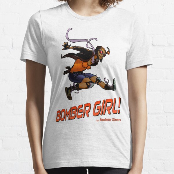 BOMBER GIRL ACTION Essential T-Shirt
