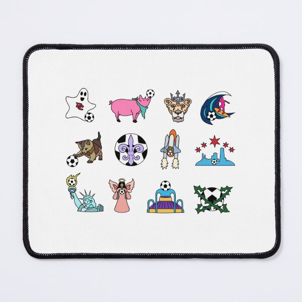 Item preview, NWSL teams designed and sold by mappsart.