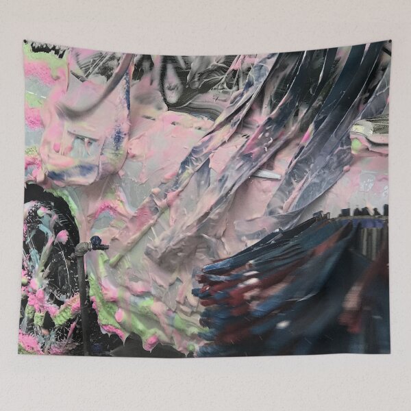 Item preview, Soapy Pink And Green Car Wash Art Photo designed and sold by DEC02.