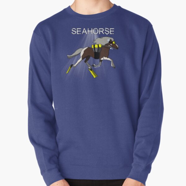 Seahorse! Pullover Sweatshirt