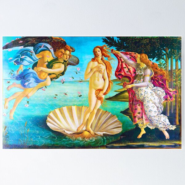 Birth Of Venus Posters for Sale | Redbubble
