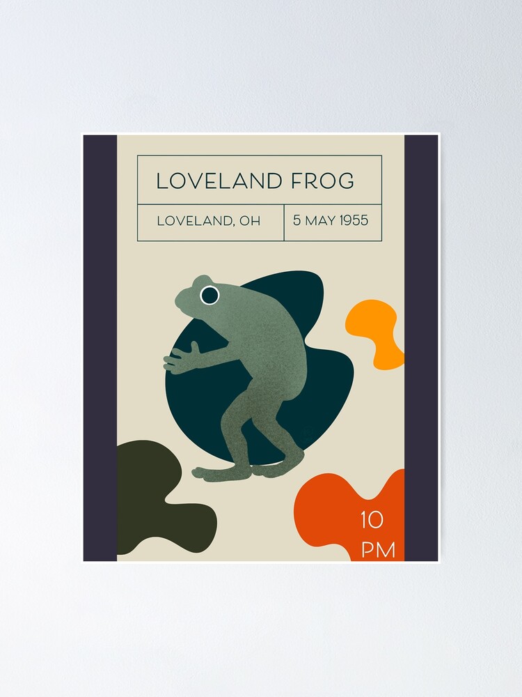 Gifts For Men Loveland Frog Cryptids Midcentury Modern Cool
