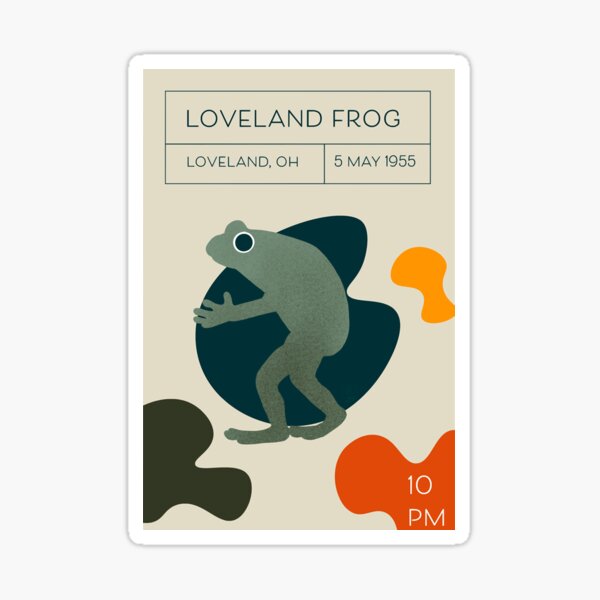 Gifts For Men Loveland Frog Cryptids Midcentury Modern Cool