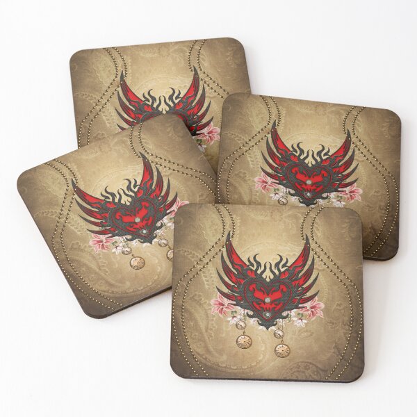 Item preview, Elegant steampunk heart with clocks designed and sold by nicky2342.