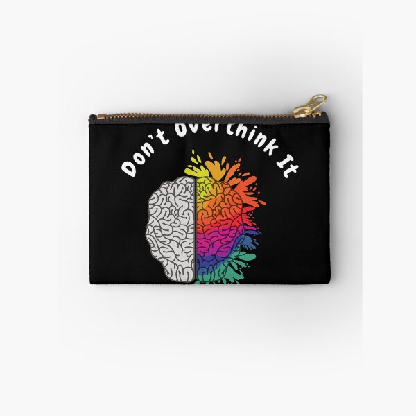 Item preview, Don’t overthink it |  anxious tshirt | self deprecating Tshirt | sarcastic Tshirt | humour tshirt |  humor tshirt | mental tshirt | Gogot-Shirts designed and sold by Henk GoGo T-Shirts ⭐️⭐️⭐️⭐️⭐️.