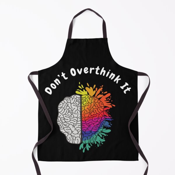 Item preview, Don’t overthink it | anxious tshirt | self deprecating Tshirt | sarcastic Tshirt | humour tshirt | humor tshirt | mental tshirt | Gogot-Shirts designed and sold by Henk GoGo T-Shirts ⭐️⭐️⭐️⭐️⭐️.