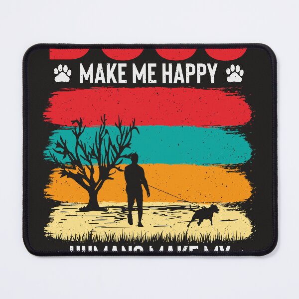 Item preview, Dogs Make Me Happy designed and sold by RED FIR.
