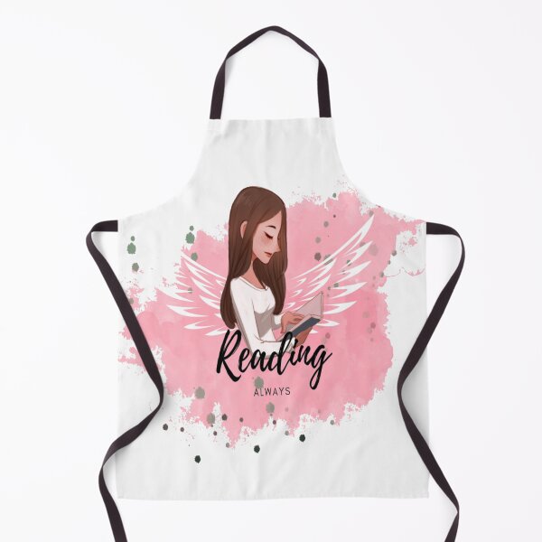 Item preview, Cute Angel Girl Reading Book, Quotes designed and sold by MariyMart.