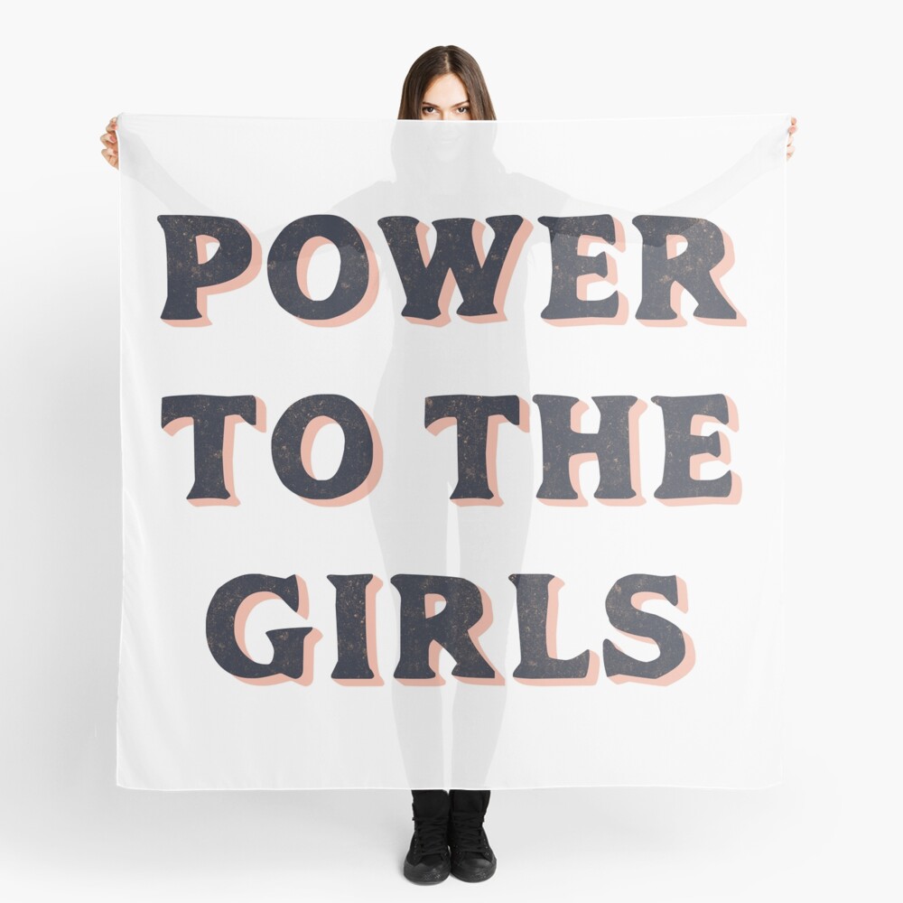 Power To The Girls Scarf