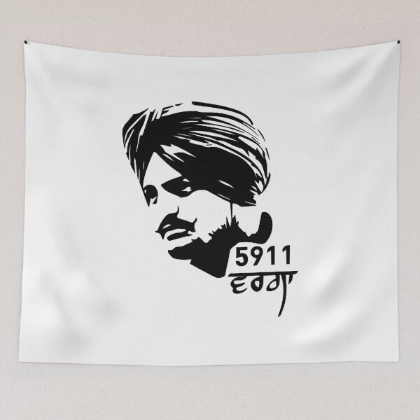 Item preview, SIDHU MOOSE WALA (ਸਿੱਧੂ ਮੂਸੇਵਾਲਾ)  designed and sold by EdenCurr.