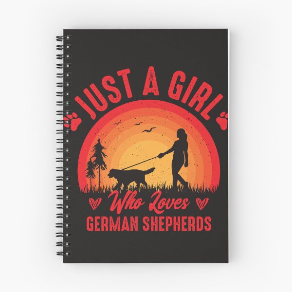 Item preview, Just A Girl Who Loves German Shepherds designed and sold by RED FIR.