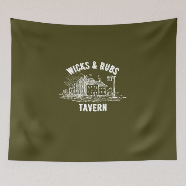Item preview, WICKS & RUBS TAVERN WHITE designed and sold by MIRYCO.