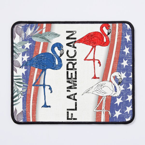 Item preview, Flamerica, Patriotic Flamingo, July 4th Independence Day designed and sold by calalassy.