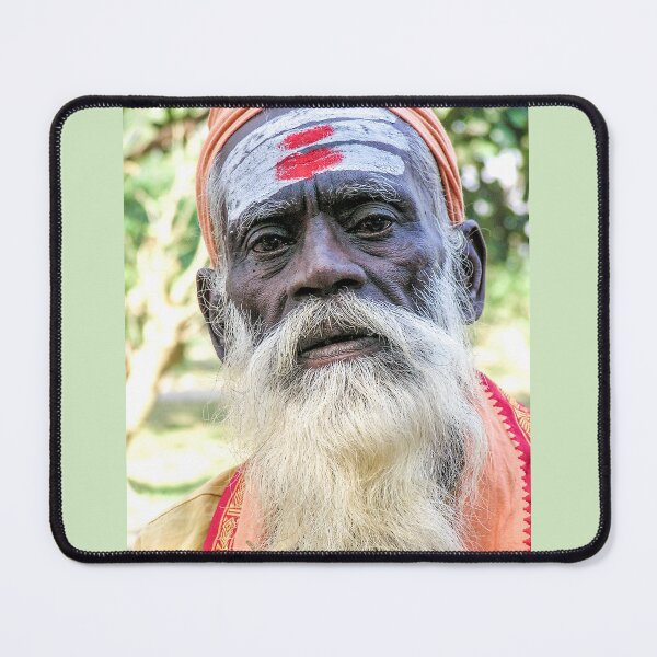Item preview, Portrait of a Hindu devotee designed and sold by indiafrankk.
