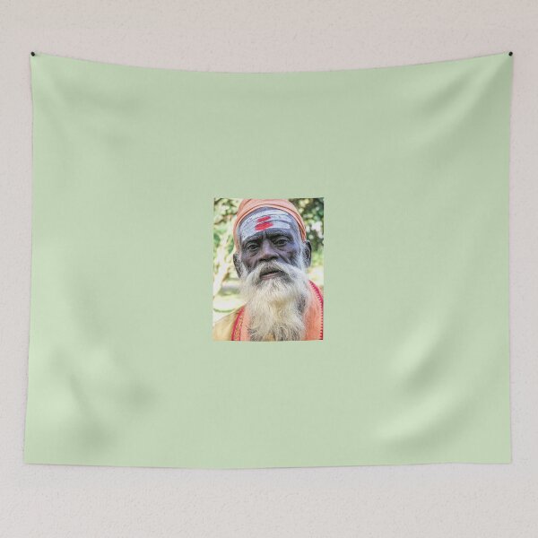 Item preview, Portrait of a Hindu devotee designed and sold by indiafrankk.