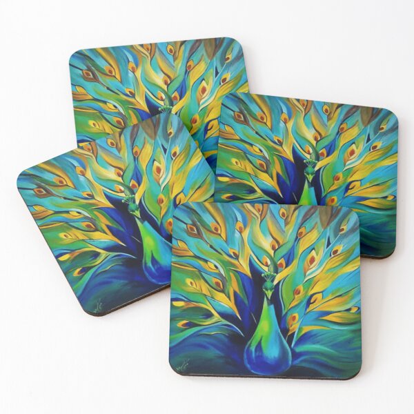 Item preview, peacock leggings designed and sold by 999DZ.