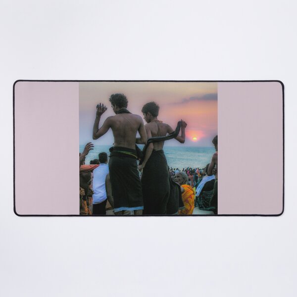 Item preview, Hindu Devotees at Kanyakumari designed and sold by indiafrankk.
