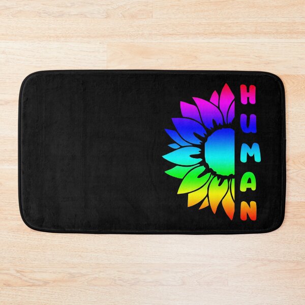 Item preview, Rainbow Sunflower Human LGBT designed and sold by Allmemo.