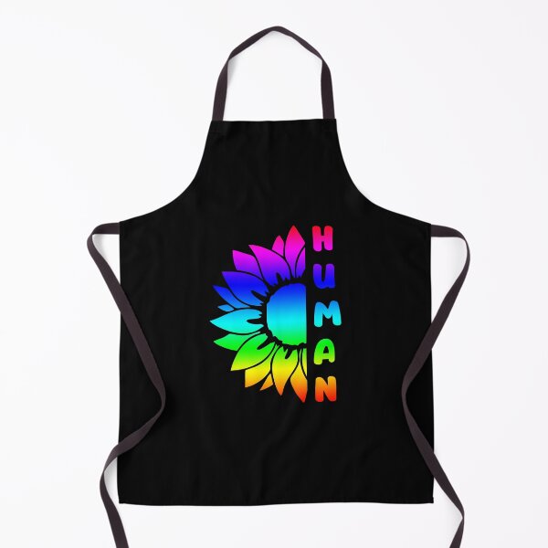 Item preview, Rainbow Sunflower Human LGBT designed and sold by Allmemo.