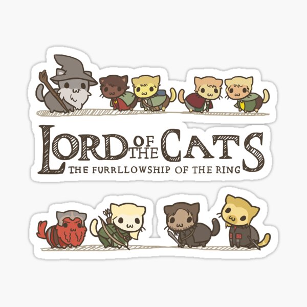 Le Fourrure de l'Anneau Sticker