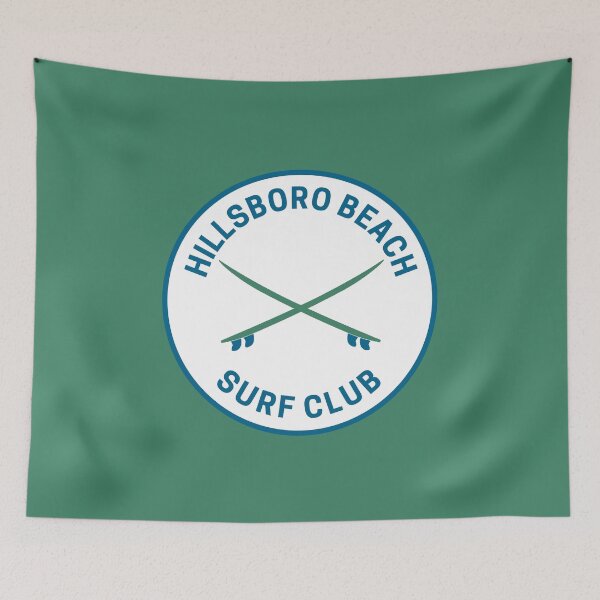 Item preview, Vintage Hillsboro Beach Florida Surf Club designed and sold by fearcity.