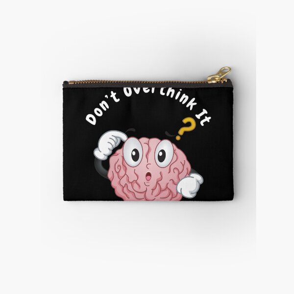 Item preview, Don’t overthink it |  anxious tshirt | self deprecating Tshirt | sarcastic Tshirt | humour tshirt |  humor tshirt | mental tshirt | Gogot-Shirts designed and sold by Henk GoGo T-Shirts ⭐️⭐️⭐️⭐️⭐️.