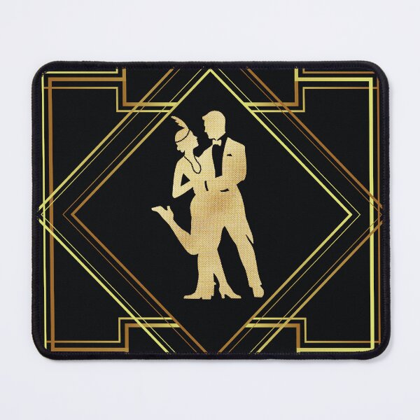 Item preview, Art Deco Gatsby Style Flapper Couple designed and sold by Annnalise.