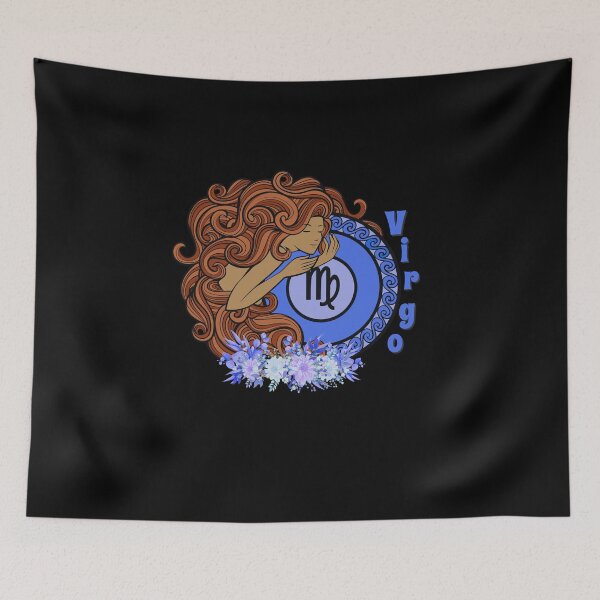 Item preview, Virgo Woman Blue and Purple design designed and sold by mbuz90.