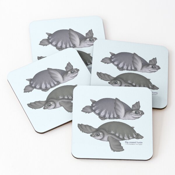 Item preview, Pig-nosed Turtle designed and sold by miss-varanus.