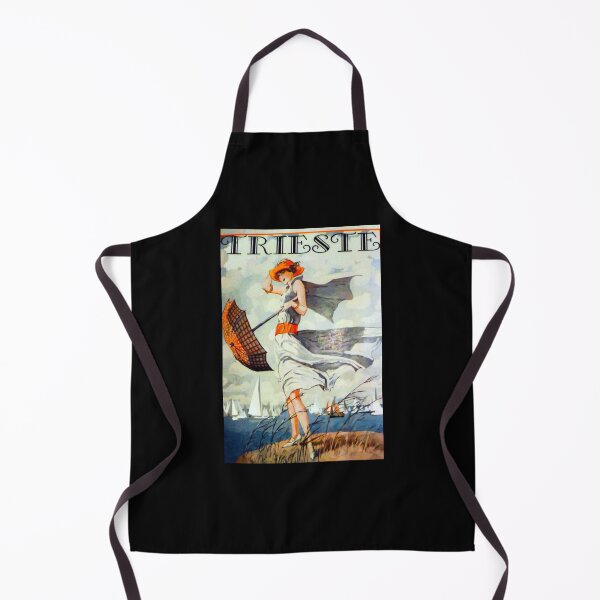 Item preview, Trieste Vintage Travel Poster Sticker designed and sold by lelaalicesr.