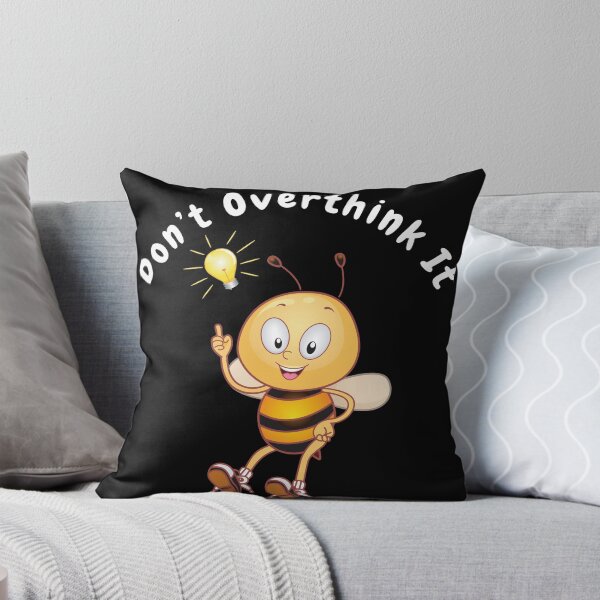 Item preview, Don’t overthink it |  anxious tshirt | self deprecating Tshirt | sarcastic Tshirt | humour tshirt |  humor tshirt | mental tshirt | Gogot-Shirts designed and sold by Henk GoGo T-Shirts ⭐️⭐️⭐️⭐️⭐️.
