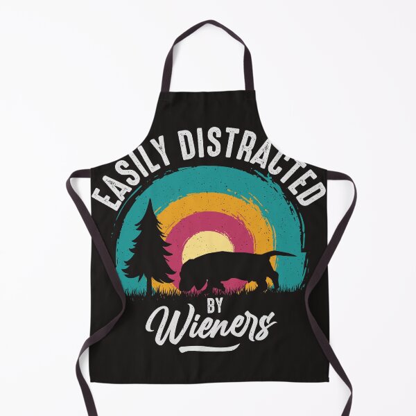 Item preview, Easily Distracted By Wieners designed and sold by RED FIR.