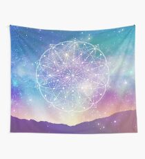 Sacred Geometry (Interconnected) Wall Tapestry