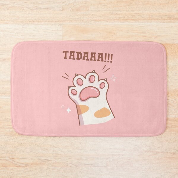 Item preview, Ta Da - Cute Pink Cat Paw designed and sold by Abhishek Goldar.