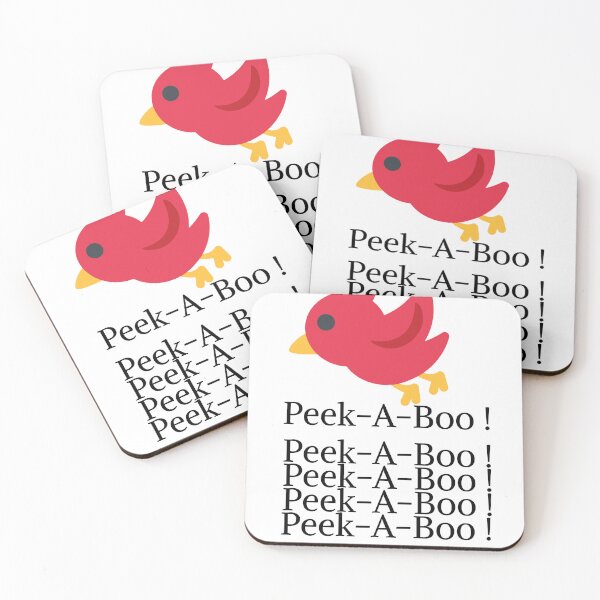 Item preview, hey cuties kids,Peek-A-Boo Red Bird Flying. designed and sold by MariyMart.