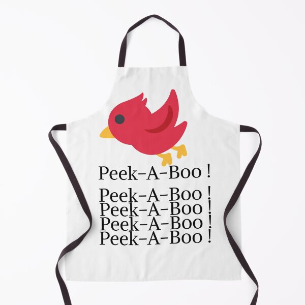 Item preview, hey cuties kids,Peek-A-Boo Red Bird Flying. designed and sold by MariyMart.