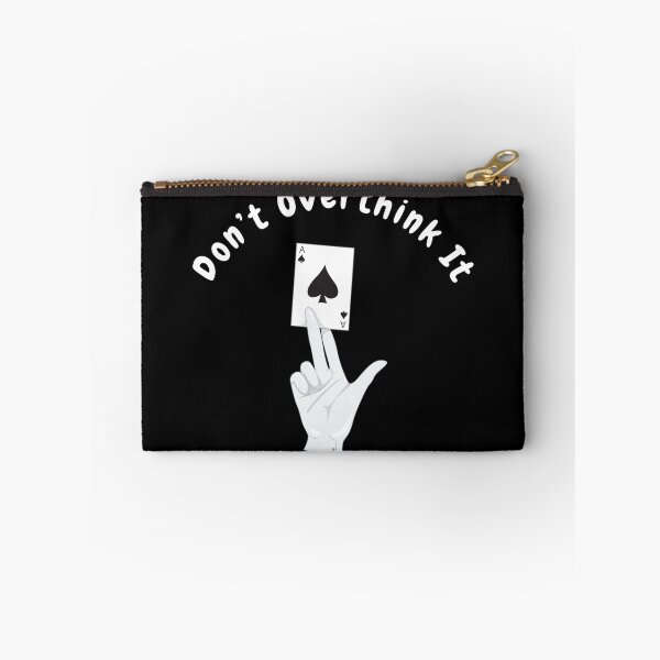 Item preview, Don’t overthink it |  anxious tshirt | self deprecating Tshirt | sarcastic Tshirt | humour tshirt |  humor tshirt | mental tshirt | Gogot-Shirts designed and sold by Henk GoGo T-Shirts ⭐️⭐️⭐️⭐️⭐️.
