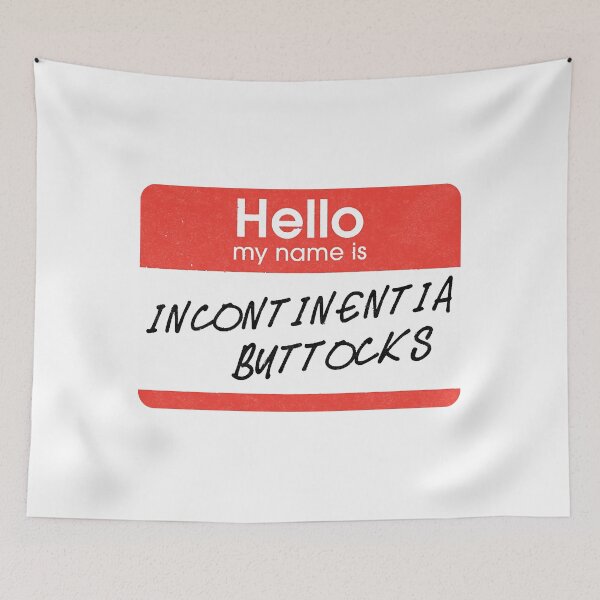 Item preview, Incontinentia Buttocks Life of Brian corner  designed and sold by EdenCurr.