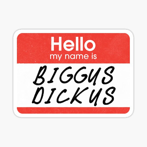 Artikel-Vorschau von Biggus Dickus Das Leben der Brian-Ecke, designt und verkauft von EdenCurr.
