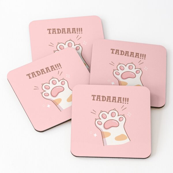 Item preview, Ta Da - Cute Pink Cat Paw designed and sold by Abhishek Goldar.