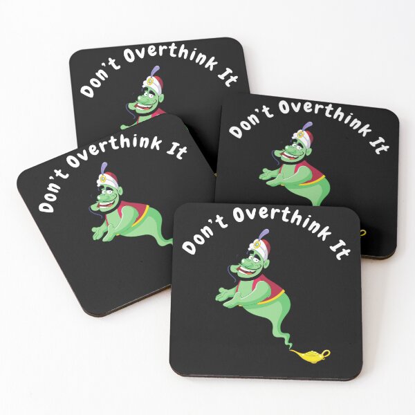 Item preview, Don’t overthink it |  anxious tshirt | self deprecating Tshirt | sarcastic Tshirt | humour tshirt |  humor tshirt | mental tshirt | Gogot-Shirts designed and sold by Henk GoGo T-Shirts ⭐️⭐️⭐️⭐️⭐️.
