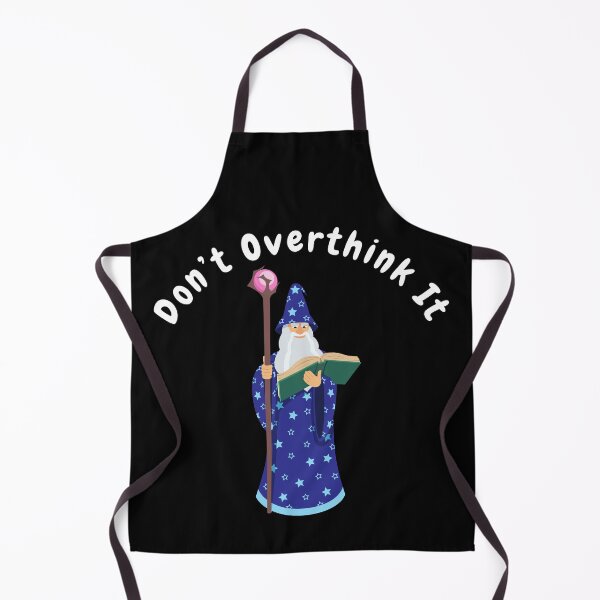 Item preview, Don’t overthink it | anxious tshirt | self deprecating Tshirt | sarcastic Tshirt | humour tshirt | humor tshirt | mental tshirt | Gogot-Shirts designed and sold by Henk GoGo T-Shirts ⭐️⭐️⭐️⭐️⭐️.