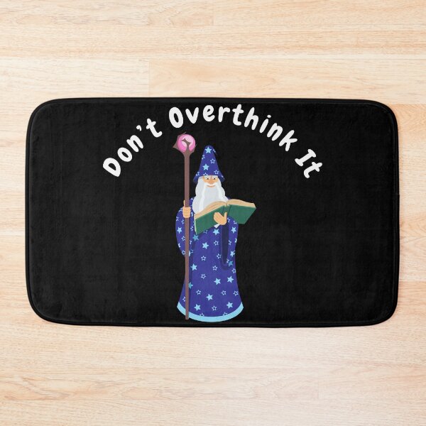 Item preview, Don’t overthink it |  anxious tshirt | self deprecating Tshirt | sarcastic Tshirt | humour tshirt |  humor tshirt | mental tshirt | Gogot-Shirts designed and sold by Henk GoGo T-Shirts ⭐️⭐️⭐️⭐️⭐️.